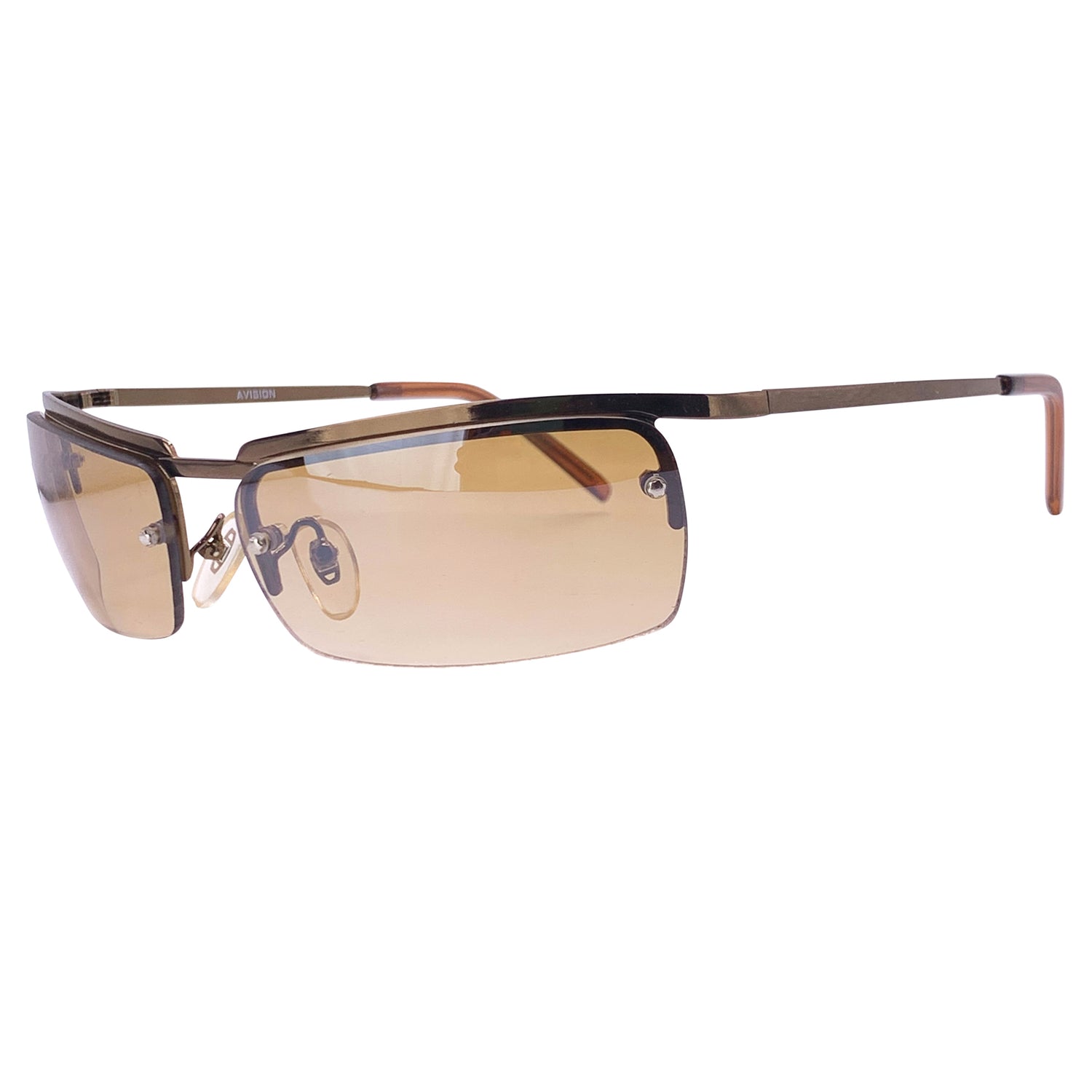 RADIO Rimless Y2K Sunglasses-Giant Vintage Eyewear