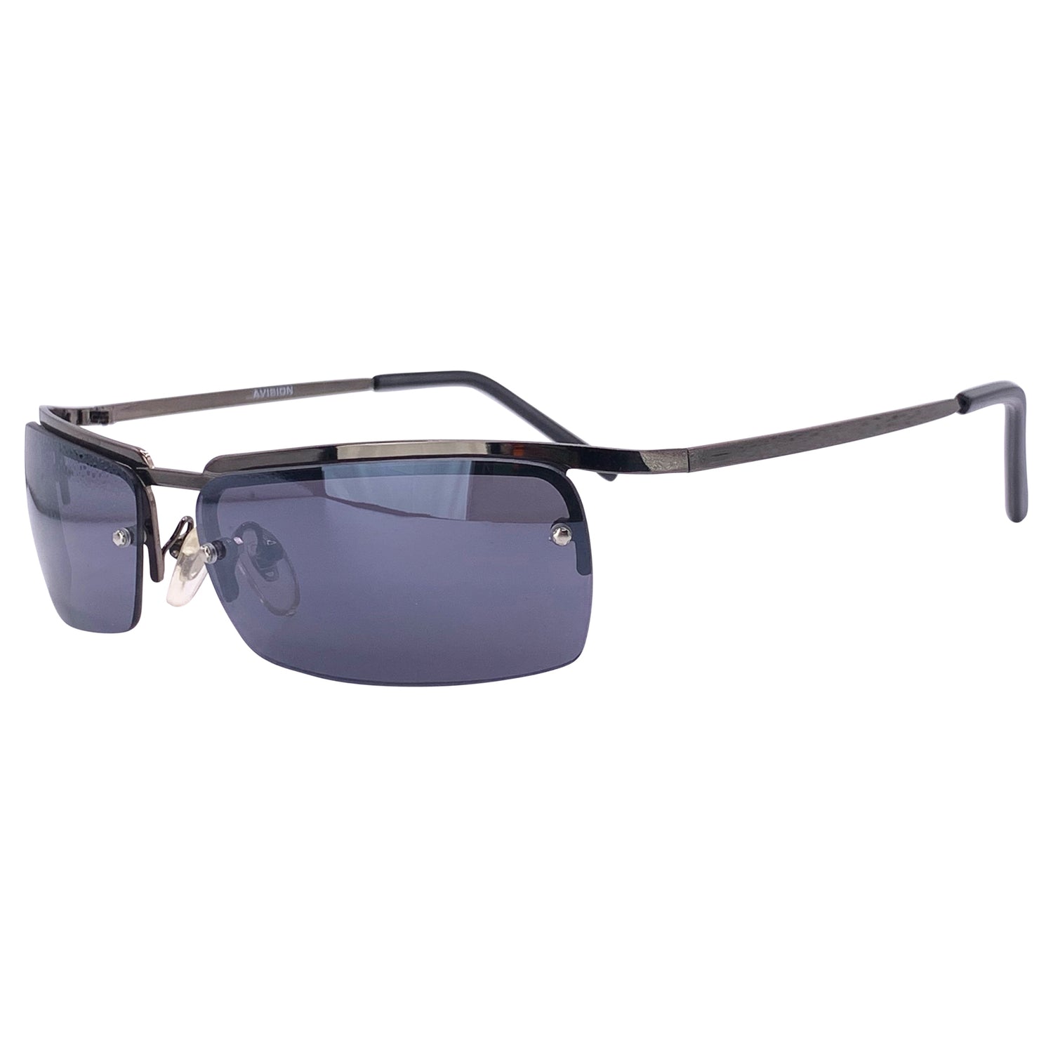 RADIO Rimless Y2K Sunglasses-Giant Vintage Eyewear