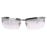 RADIO Rimless Y2K SunglassesSilver/Flash-Giant Vintage Eyewear