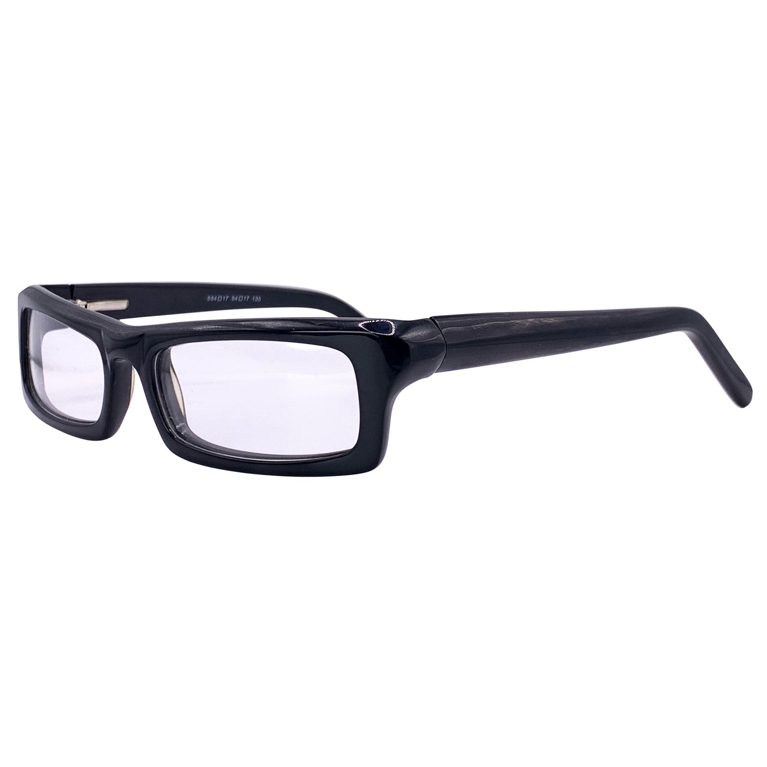 TWIRL IT Rectangle Bayonetta GlassesBlack-Giant Vintage Eyewear