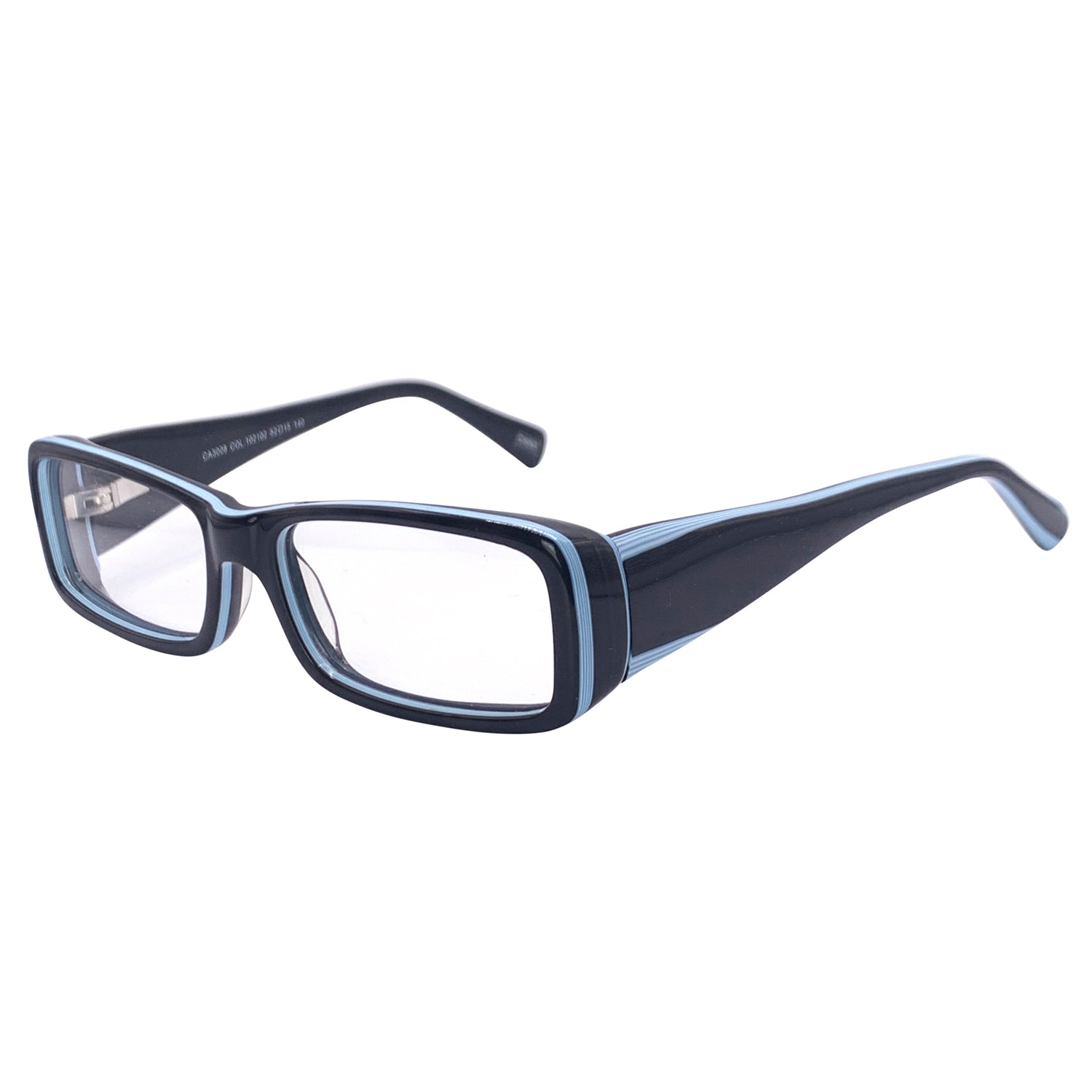 LICK IT Bayonetta Rectangle Clear GlassesBlue-Giant Vintage Eyewear