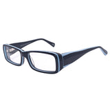 LICK IT Bayonetta Rectangle Clear GlassesBlue-Giant Vintage Eyewear