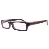 TWIRL IT Rectangle Bayonetta GlassesOrange-Giant Vintage Eyewear