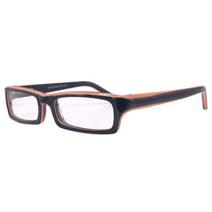 TWIRL IT Rectangle Bayonetta GlassesOrange-Giant Vintage Eyewear