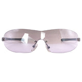 TOUCH IT Rimless Sport Shield SunglassesFlash-Giant Vintage Eyewear