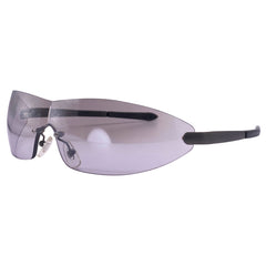 TOUCH IT Rimless Sport Shield SunglassesSmoke-Giant Vintage Eyewear