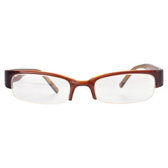 SCANDAL Office Siren Bayonetta GlassesJelly Brown-Giant Vintage Eyewear