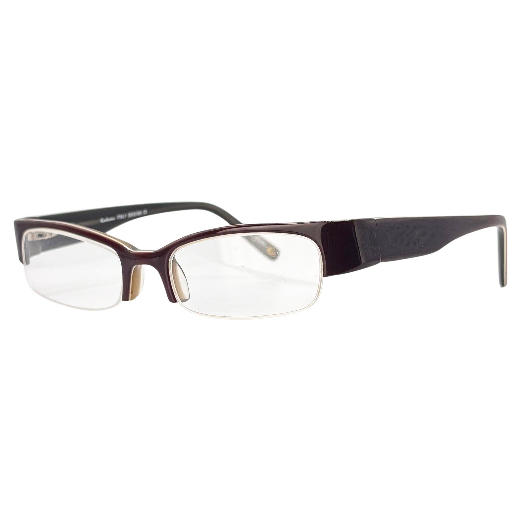 SCANDAL Office Siren Bayonetta GlassesDark Brown-Giant Vintage Eyewear