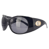 BIG DAWG Shield SunglassesBlack/Gold-Giant Vintage Eyewear