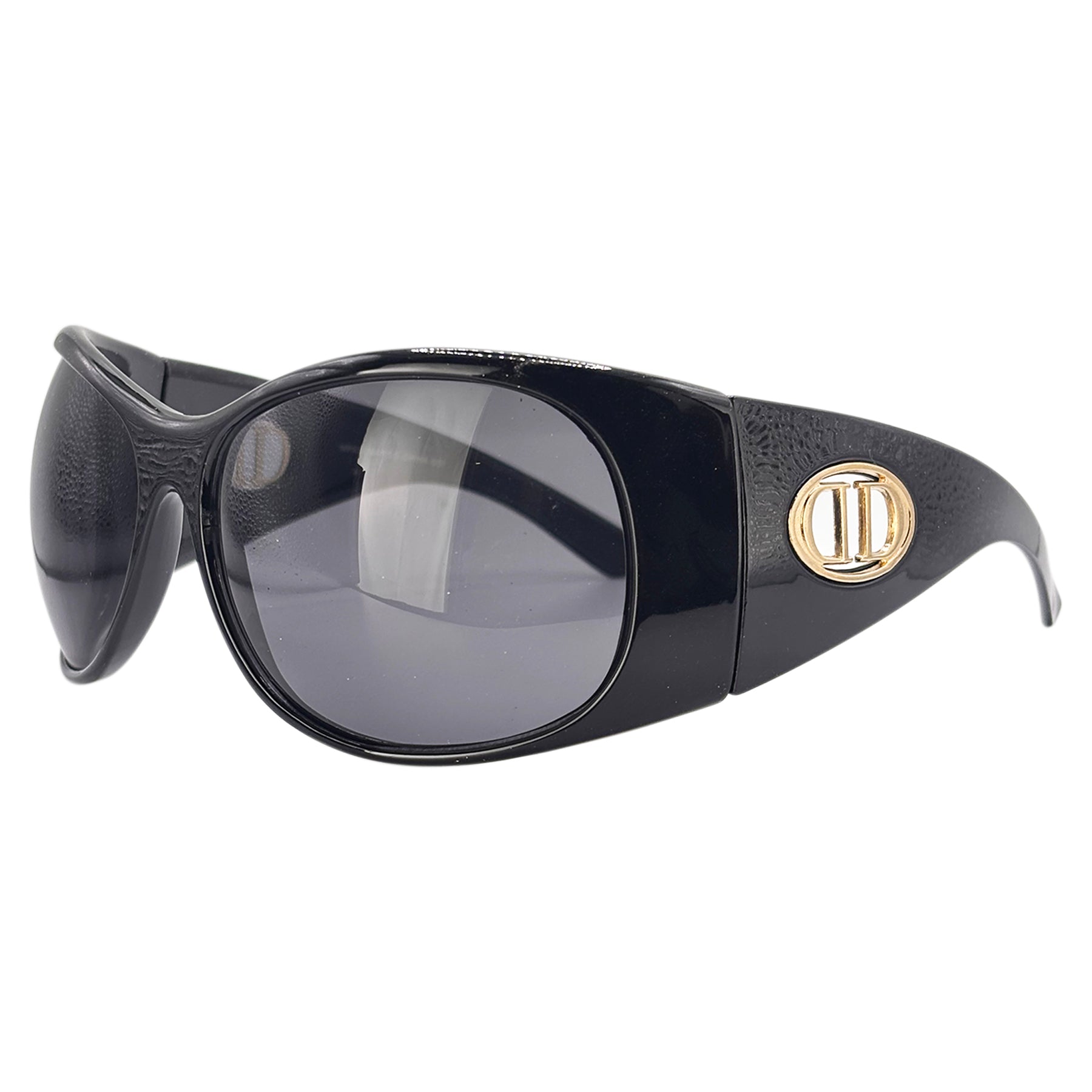 BIG DAWG Shield SunglassesBlack/Gold-Giant Vintage Eyewear