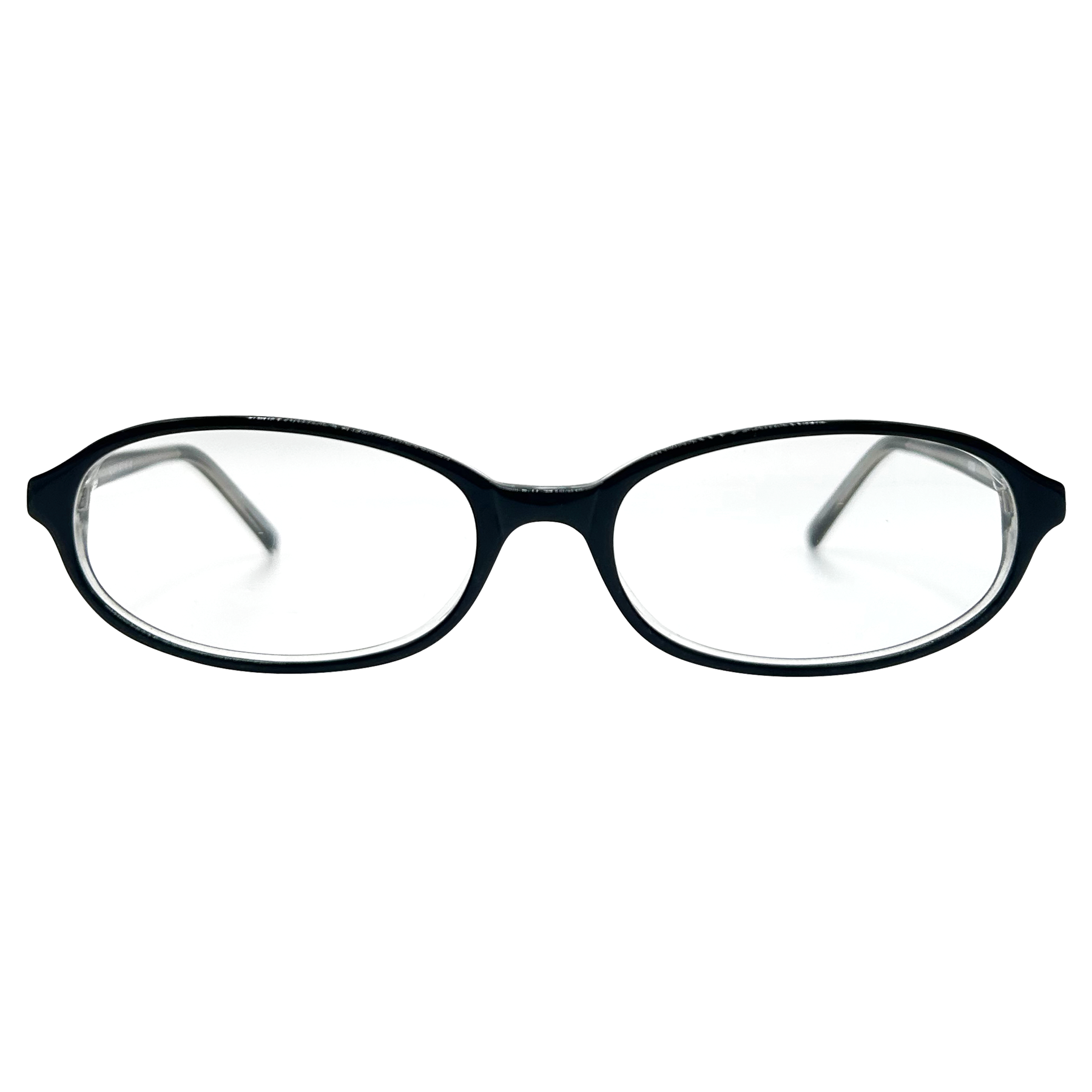 ITTY BITTY Small Clear Oval 90s Optical Frame