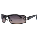 JAGGER Square Y2K SunglassesGunmetal/Dusk-Giant Vintage Eyewear