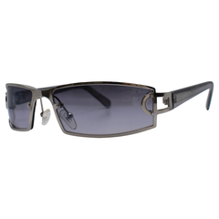 JAGGER Square Y2K SunglassesSilver/Smoke-Giant Vintage Eyewear