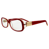 JEANE Clear Bayonetta-Style Frame | Premium *As Seen On: Charli D’Amelio*Red/Clear-Giant Vintage Eyewear