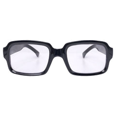 WHISTLE Clear GlassesGlossy Black-Giant Vintage Eyewear