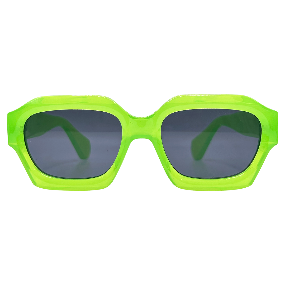 JOHNNY Square SunglassesGreen/Super Dark-Giant Vintage Eyewear