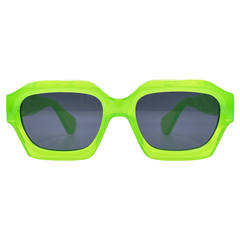 JOHNNY Square SunglassesGreen/Super Dark-Giant Vintage Eyewear