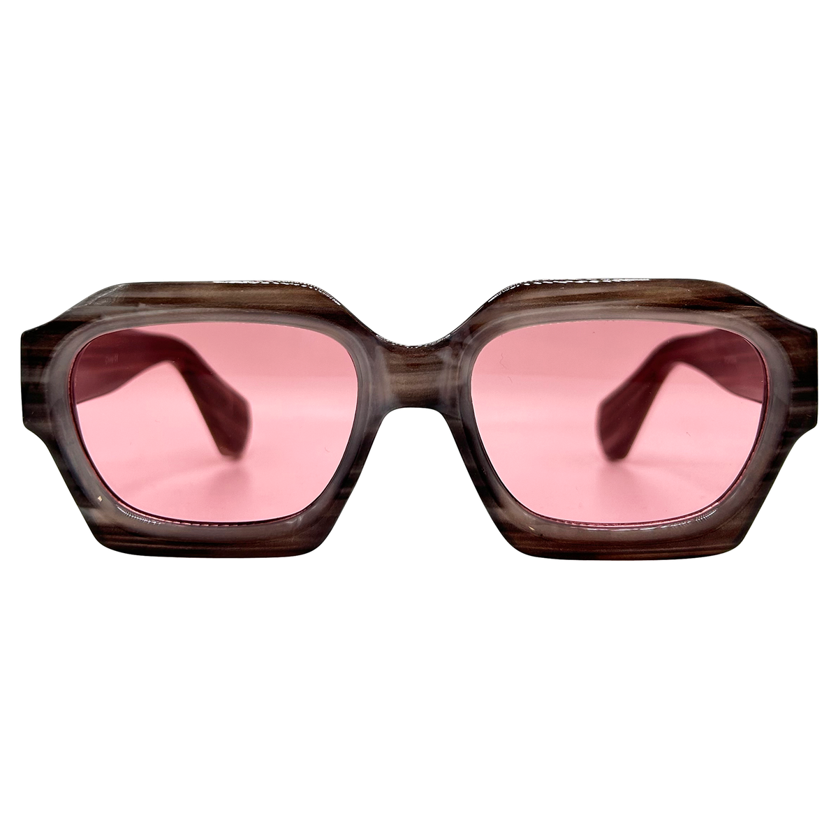 JOHNNY Square SunglassesRose-Giant Vintage Eyewear