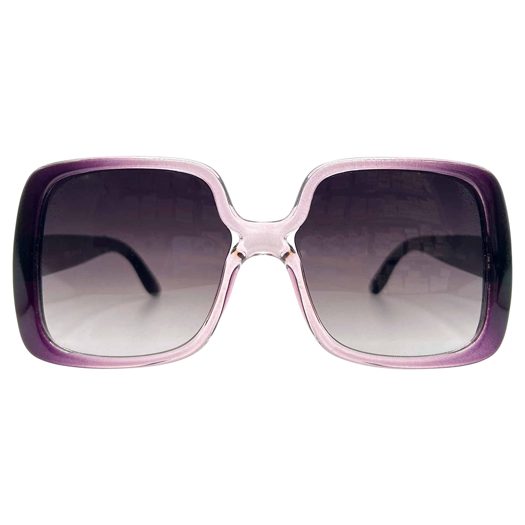 JOJO Purple Oversized Sunglasses
