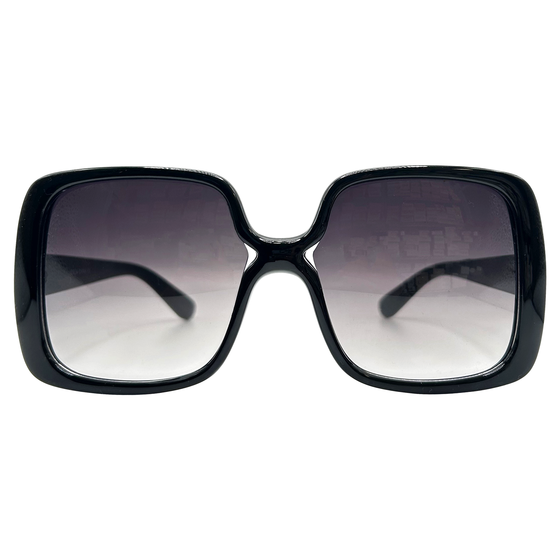 JOJO Black Oversized Sunglasses