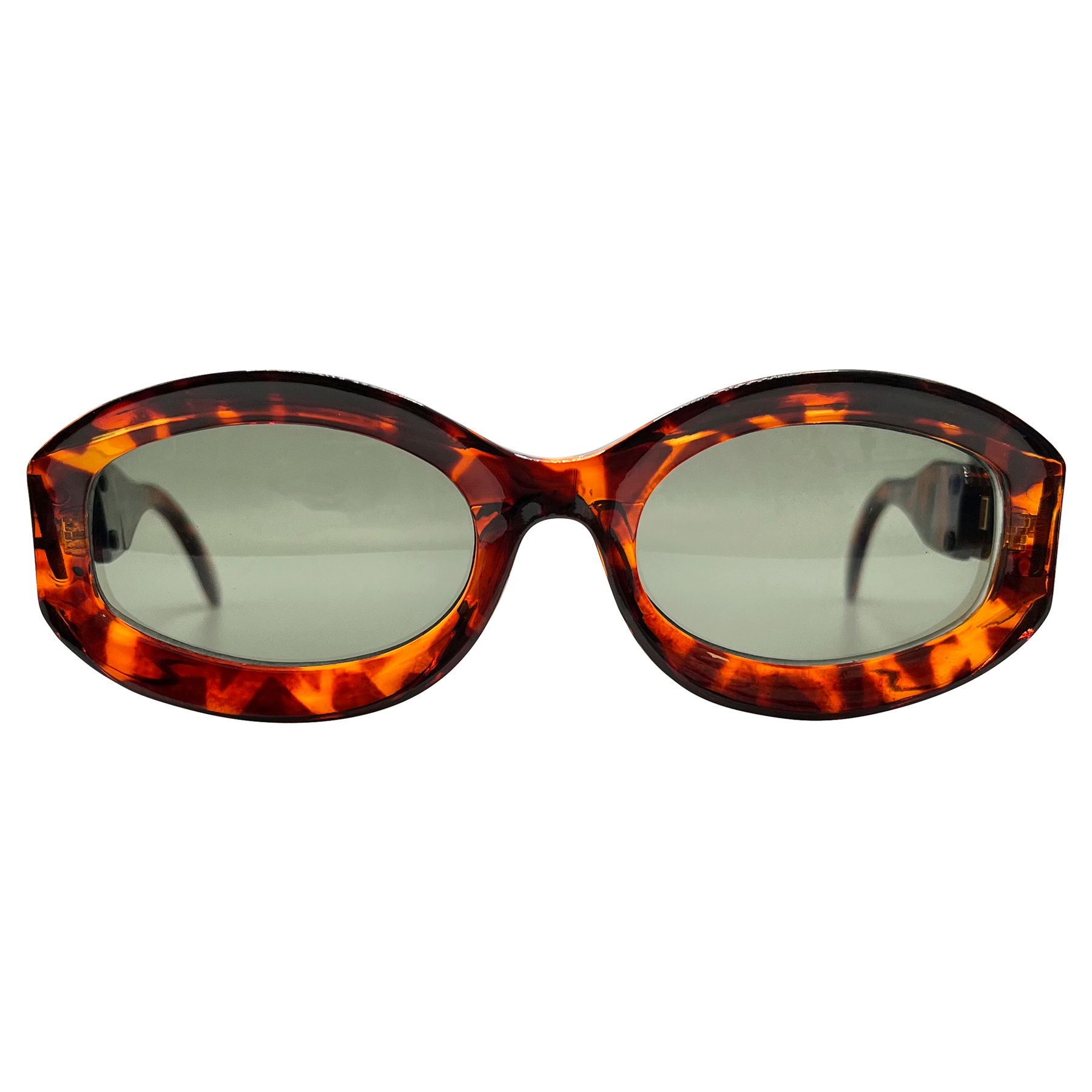 KIKA Tortoise/G12 Mod Square Sunglasses