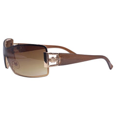 TUMBLR GIRLS Y2K Shield Sunglasses-Giant Vintage Eyewear