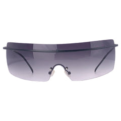 HBIC Shield SunglassesGunmetal/Smoke-Giant Vintage Eyewear