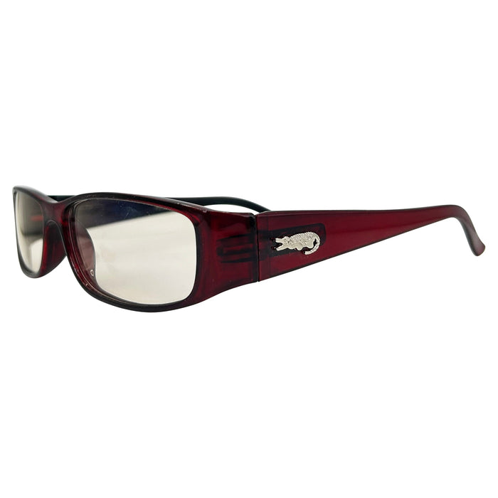 Clear Bayonetta-Style Eyewear | Giant Vintage Eyewear