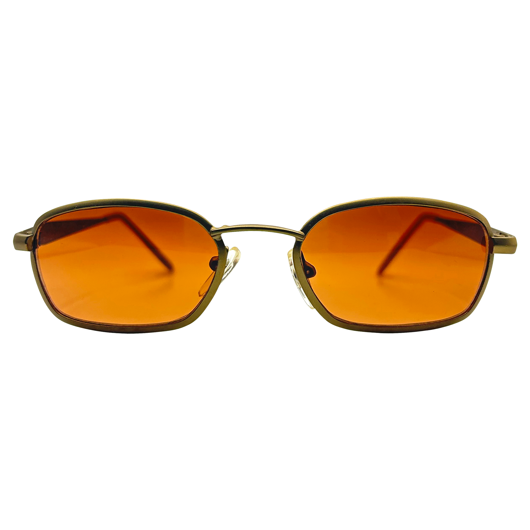 LEFT LANE Square 90s Sunglasses | Blueblockers | Day DrivingCopper-Giant Vintage Eyewear