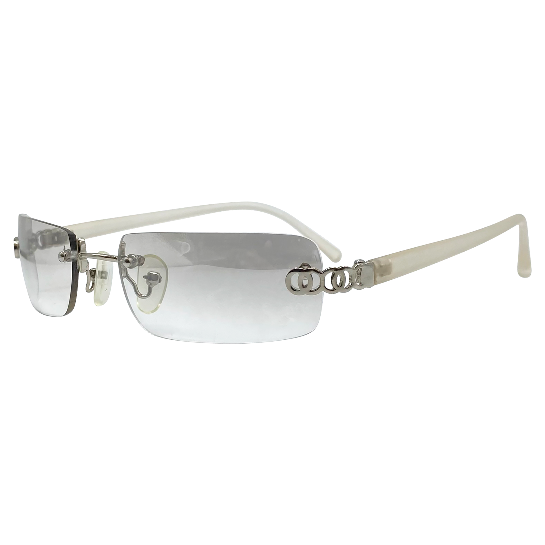 Shop Limited 01-03 Rare Vintage Fashion Sunglasses Limited 03: Silver/Flash