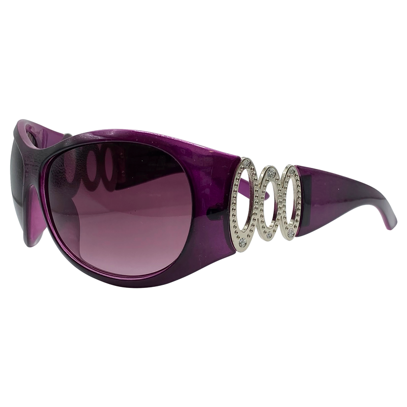 Shop CYCLICAL black vintage sports sunglasses for men Giant Vintage