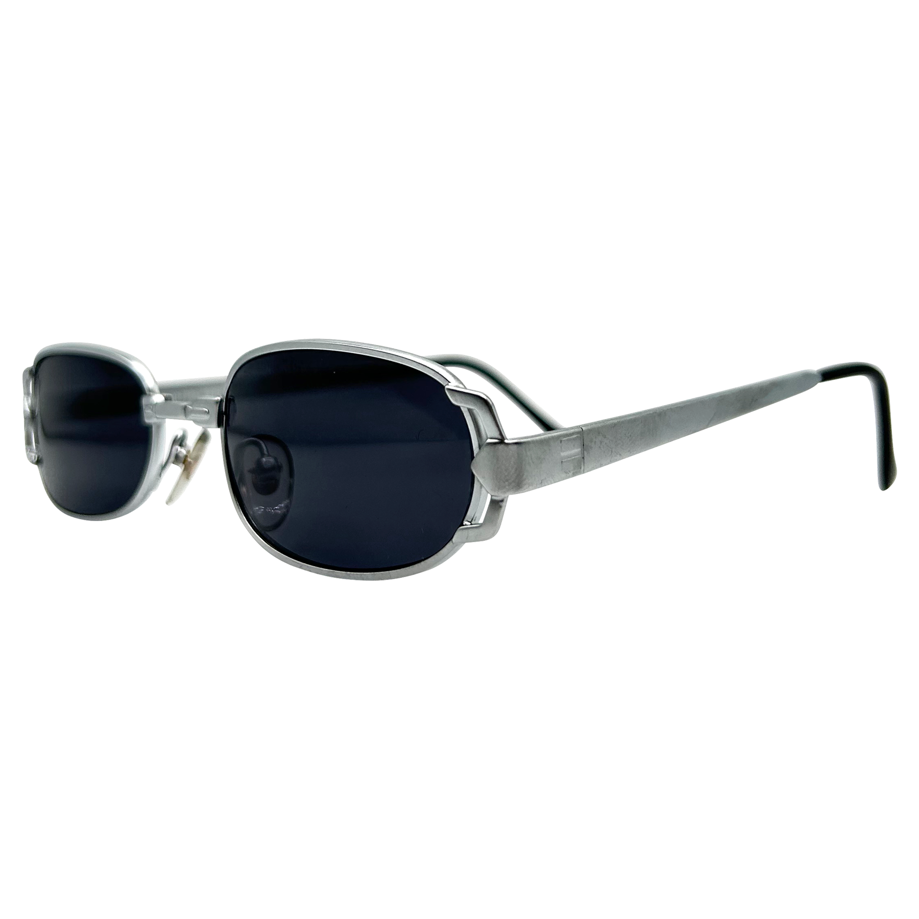 LIQUID Slim Rectangular 90s Sunglasses