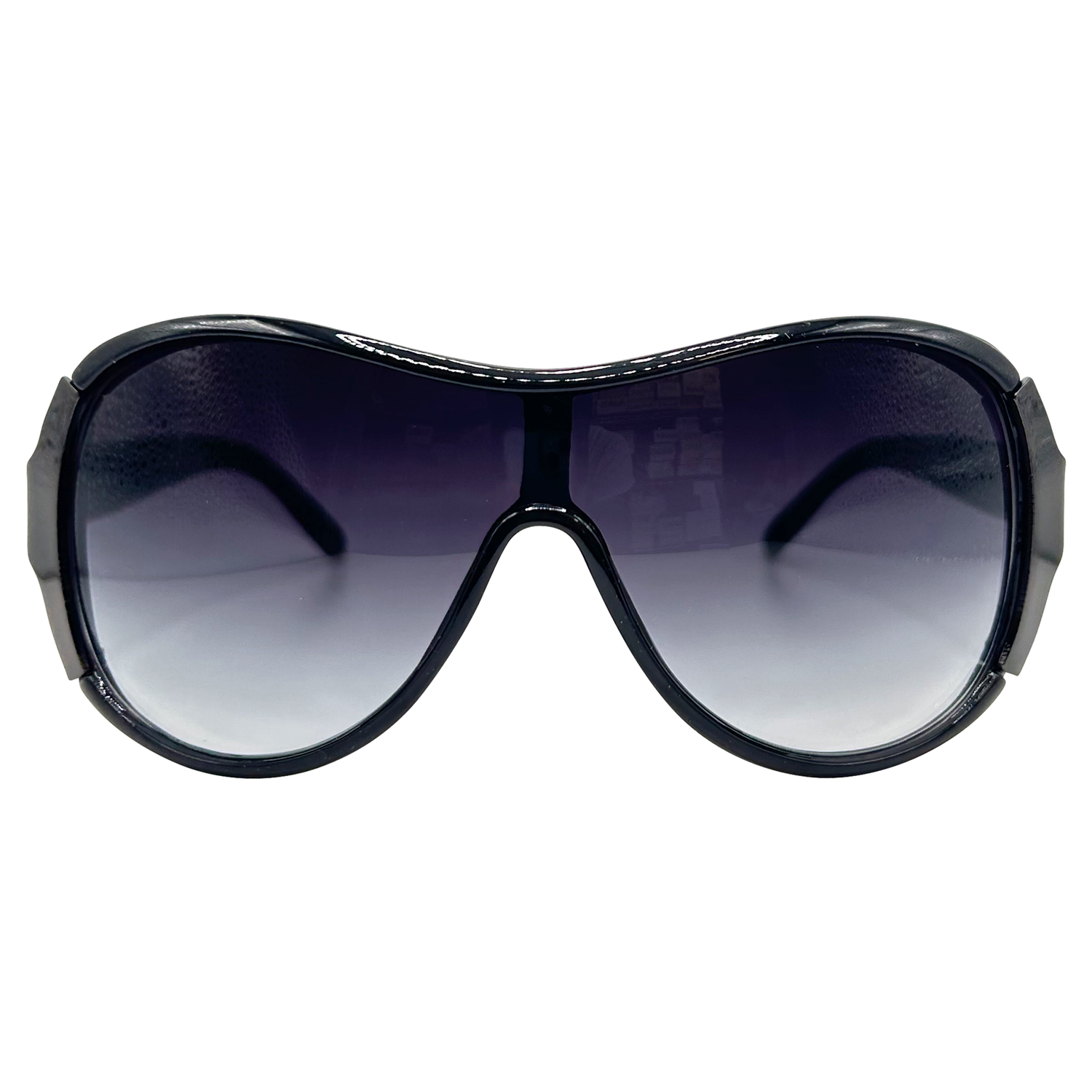 LOVES IT Y2K Shield Sunglasses-Giant Vintage Eyewear