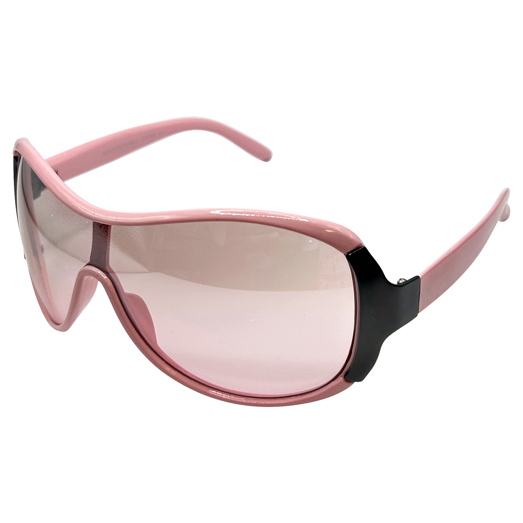 LOVES IT Y2K Shield SunglassesPink/Flash-Giant Vintage Eyewear