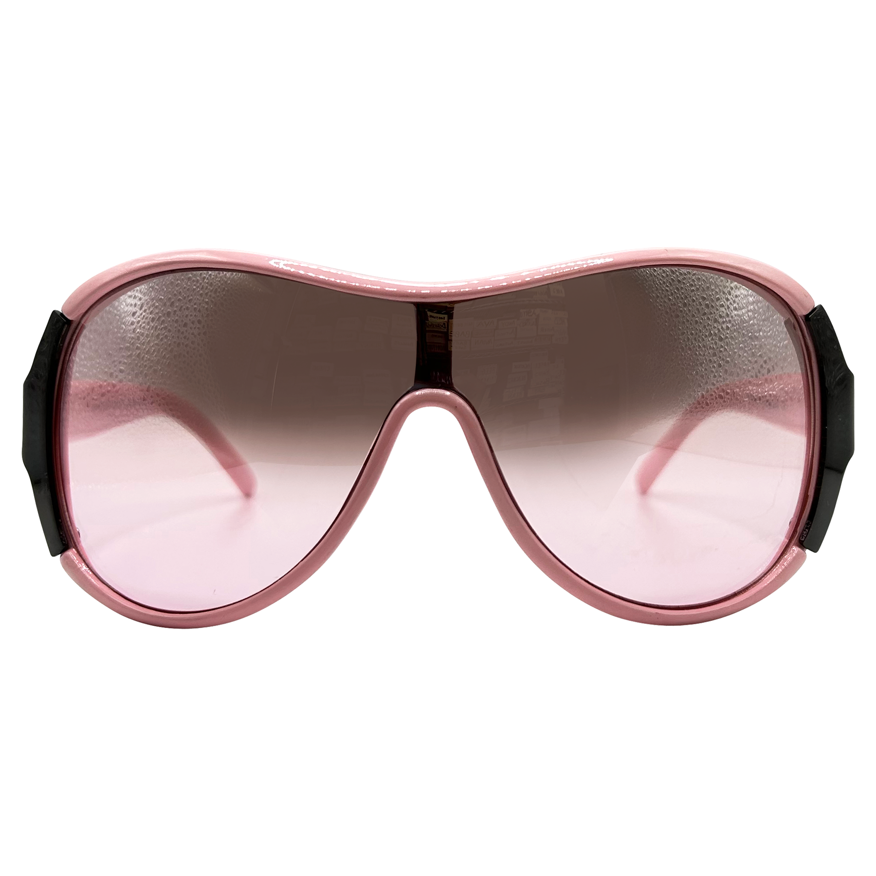 LOVES IT Y2K Shield Sunglasses-Giant Vintage Eyewear