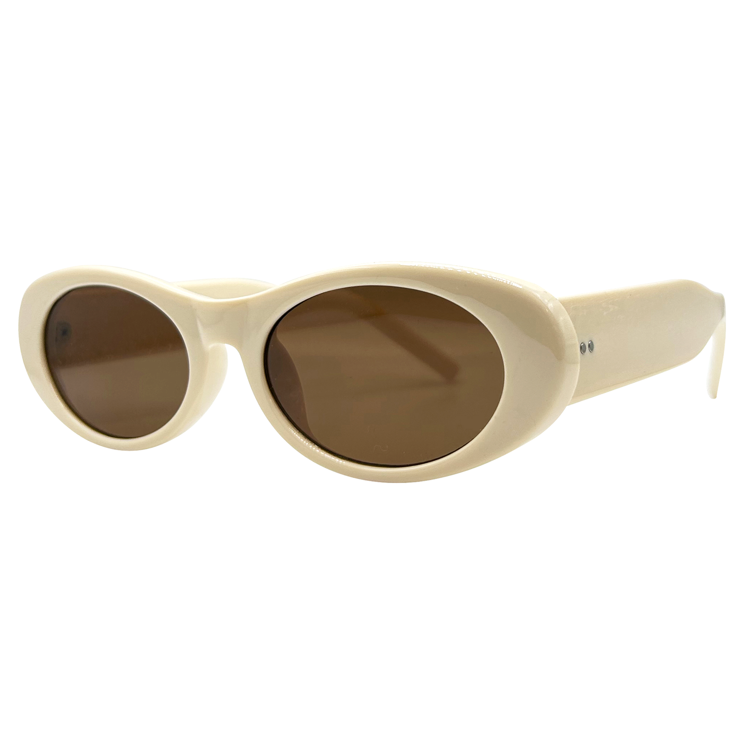 LUCY Oval Sunglasses-Giant Vintage Eyewear