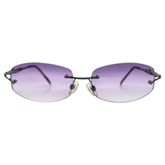 MAJESTIC Rimless Y2K Sunglasses-Giant Vintage Eyewear