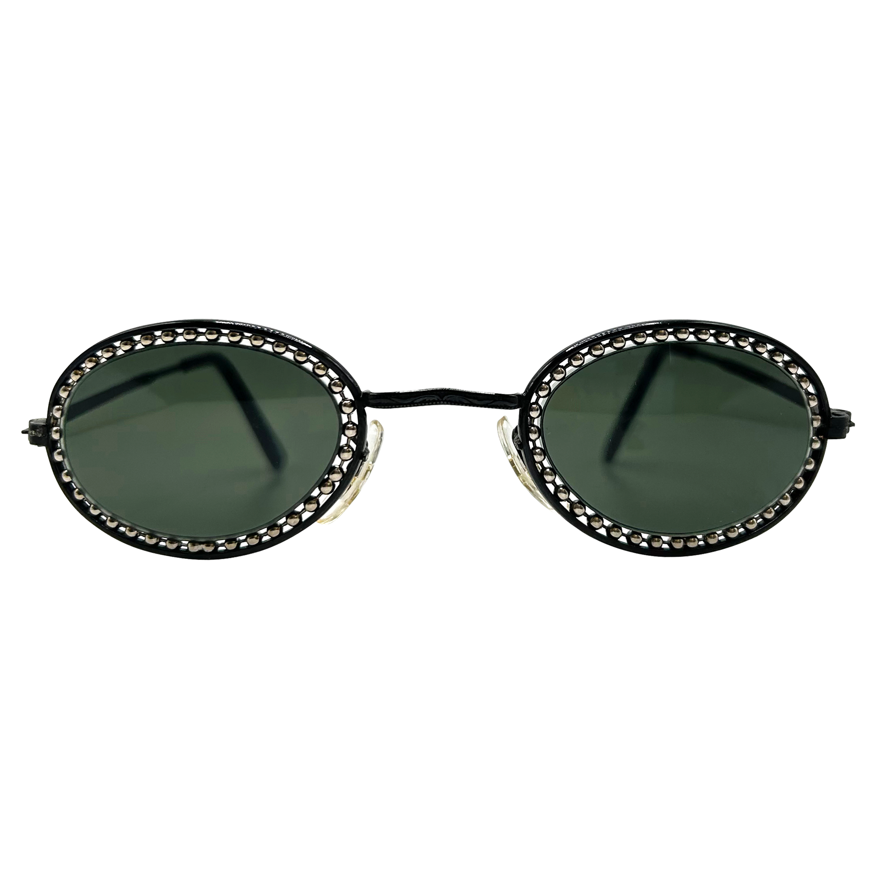 90s style top round sunglasses