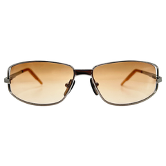 MARMONT Sleek Y2K SunglassesAmber-Giant Vintage Eyewear