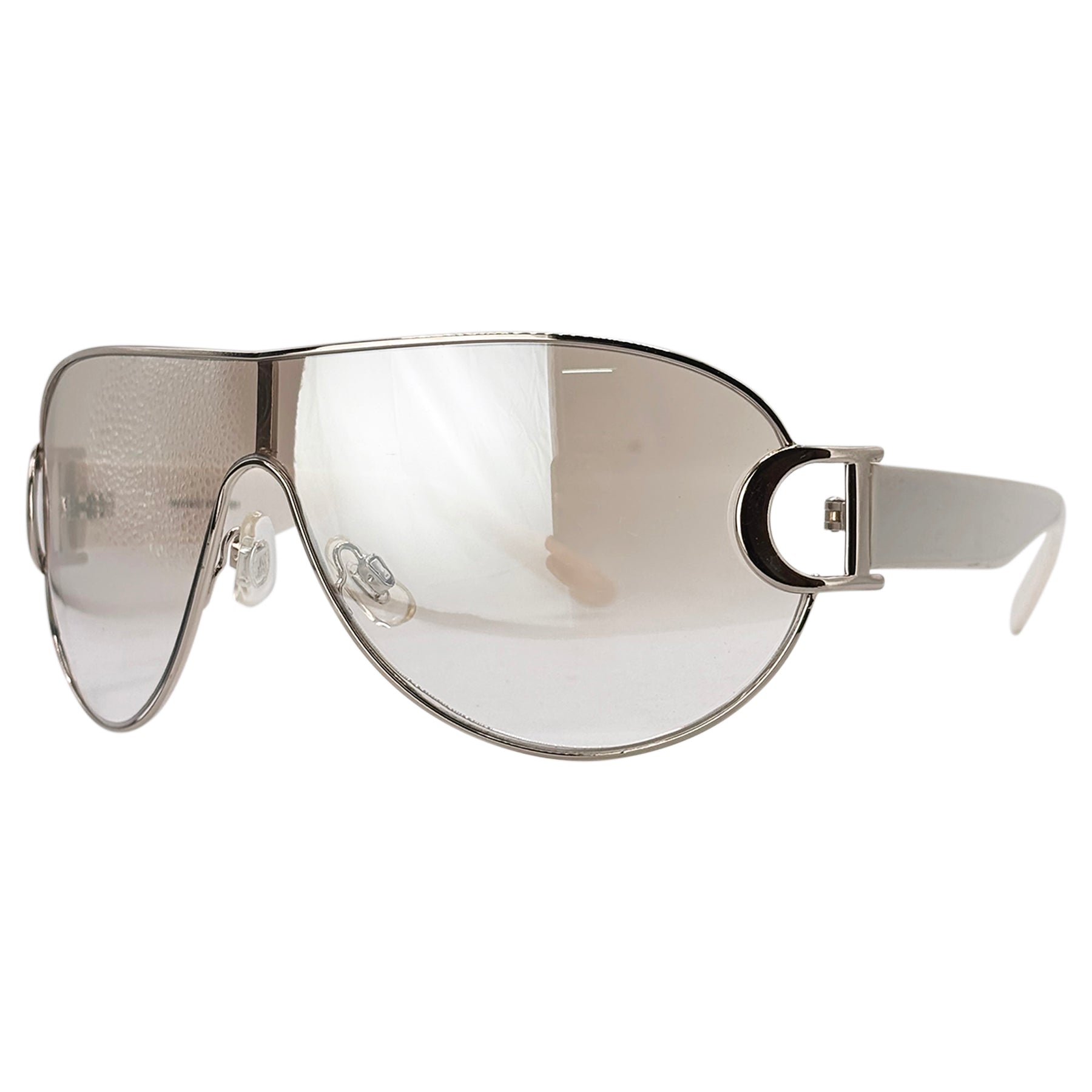 MILK Shield Sunglasses-Giant Vintage Eyewear