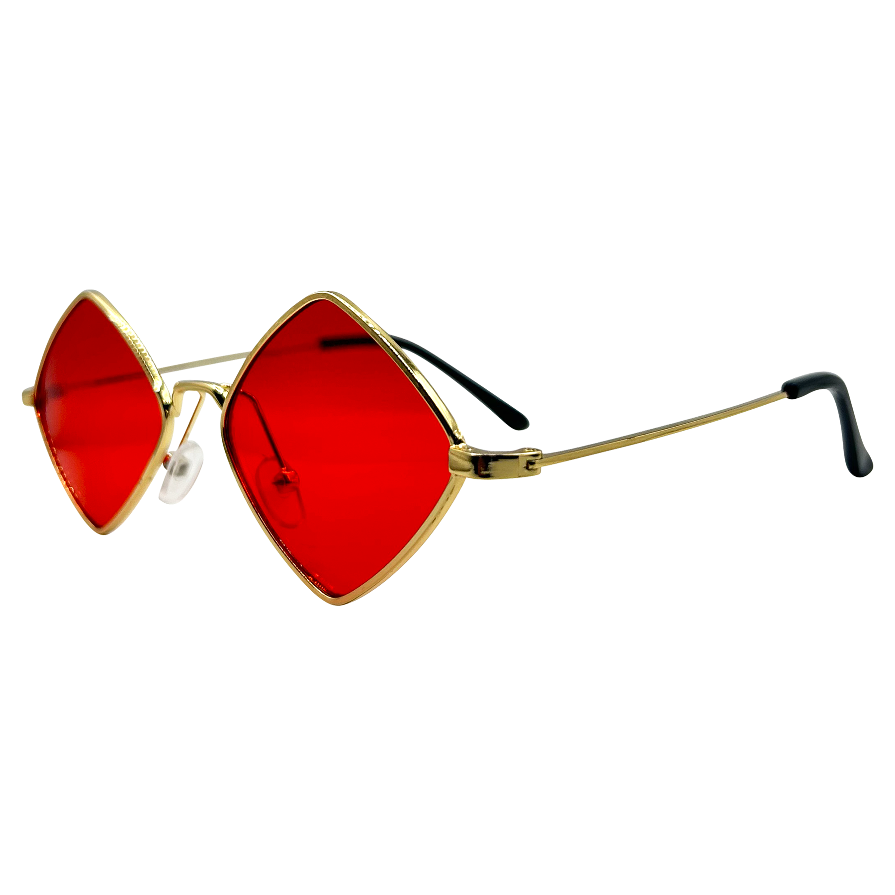 MINERAL Funky Diamond-Shape Sunglasses