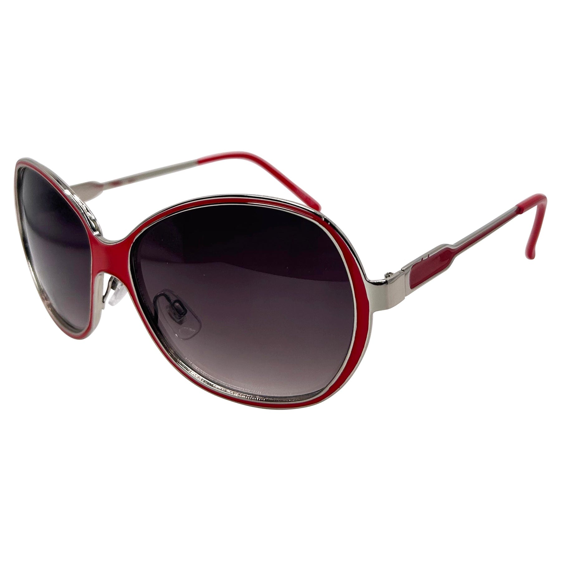 red metal boho chic colorful sunglasses