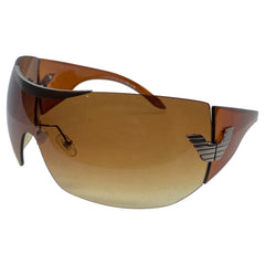 NEPTUNE Shield Sunglasses *Limited Restock!*Amber-Giant Vintage Eyewear