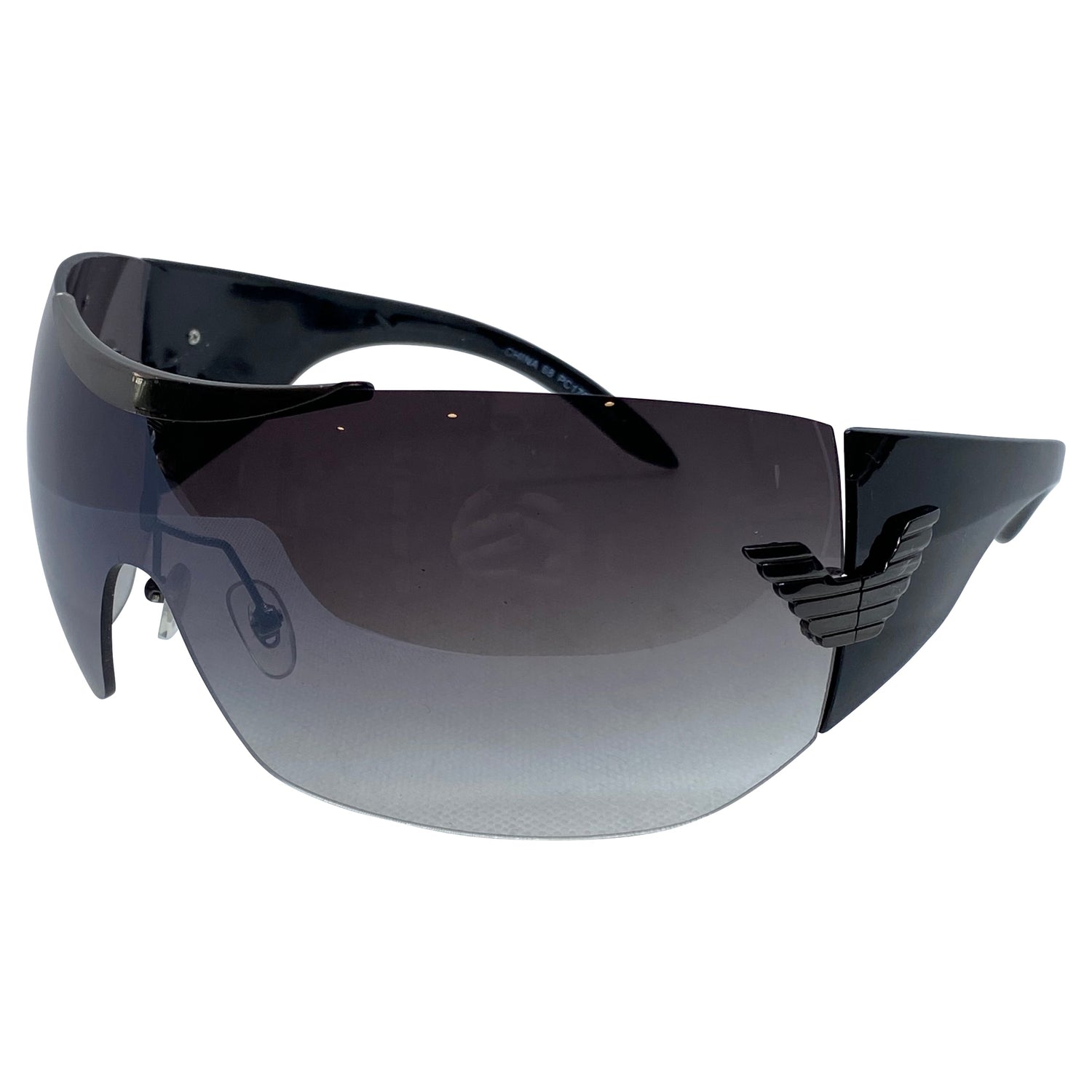 NEPTUNE Shield Sunglasses *Limited Restock!*Smoke-Giant Vintage Eyewear