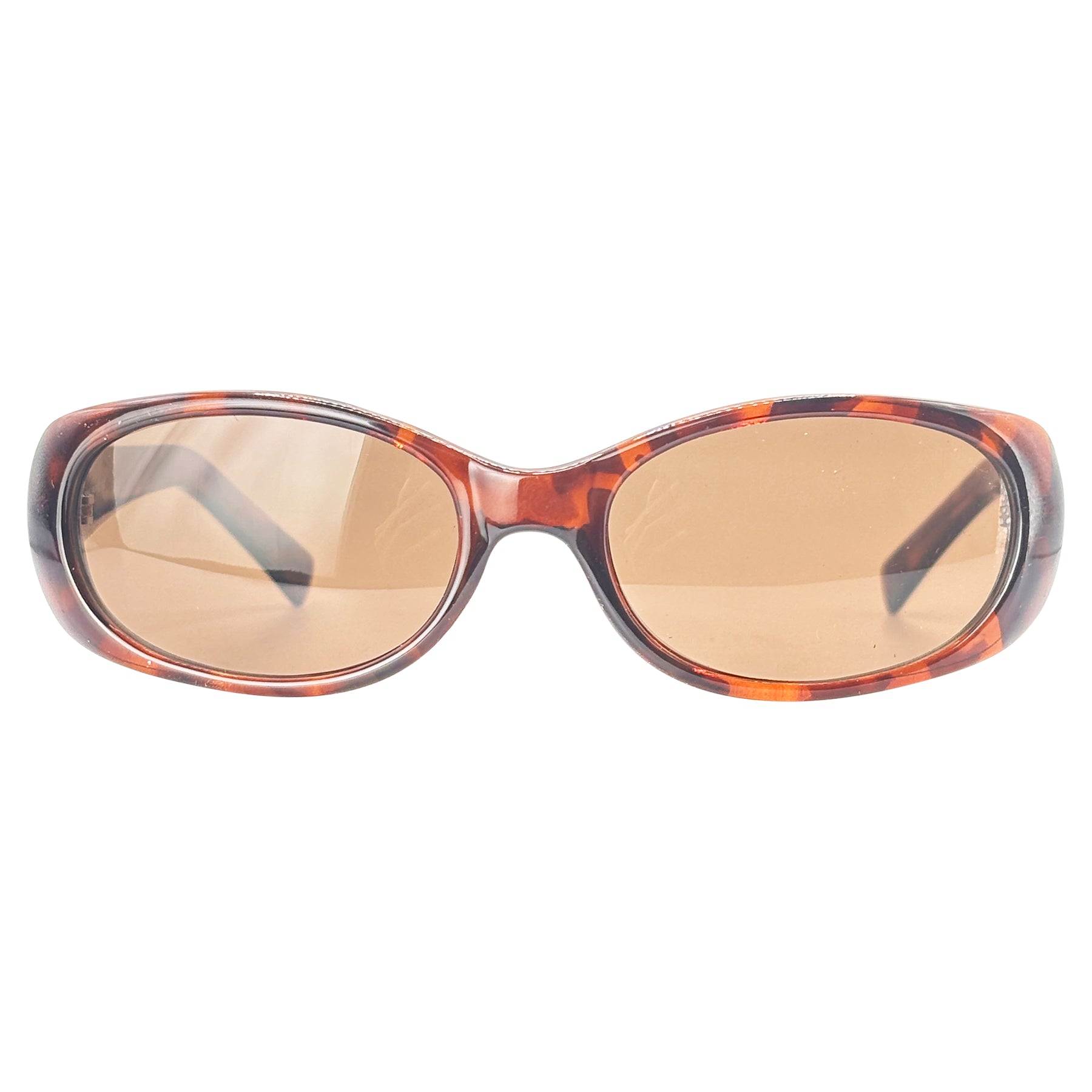 NOVA 90's Round Sunglassestortoise/brown-Giant Vintage Eyewear