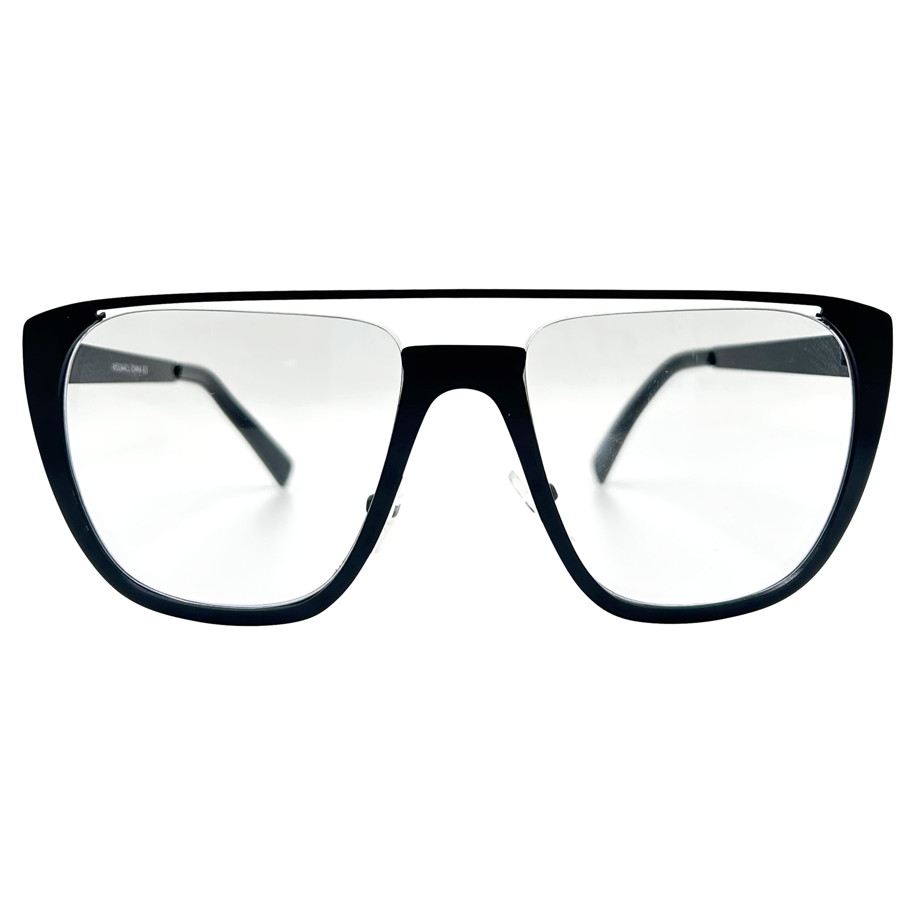 Shop PARTITION Y2K Clear Vintage Fashion Glasses Giant Vintage