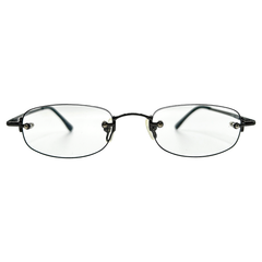 PASTOR Small Clear Rectangular 90s Glasses-Giant Vintage Eyewear