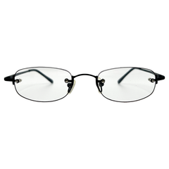 PASTOR Small Clear Rectangular 90s Glasses-Giant Vintage Eyewear