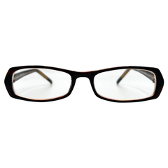 PEP TALK Clear Bayonetta-Style 90s Glasses-Giant Vintage Eyewear
