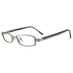 PERSISTENCE Clear Bayonetta-Style 90s GlassesGunmetal-Giant Vintage Eyewear